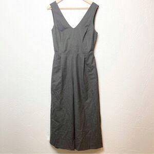 Club Monaco Gray Wool Blend Jumpsuit Size 8
